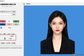 批量更换照片底色工具 v3.1（智能背景替换软件）