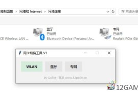 windows网卡切换小工具