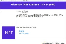 微软.NET8.0运行库 v8.0.24
