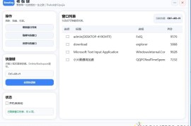 BossKey v1.1（老板键一键隐藏窗口）