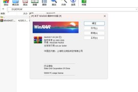 WinRAR v7.22中文注册商业版（高效压缩与解压缩工具）