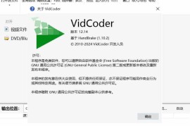 VidCoder v12.14绿色版（视频编辑工具）