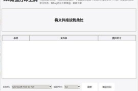A4双面打印工具 v1.0（智能打印辅助软件）
